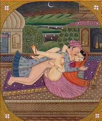 South Asia India Kamasutra Reclining Positions Sexual Art