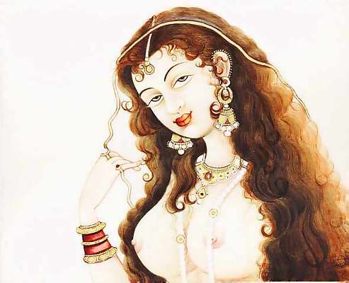 South Asia India Kamasutra Women Erotic Art